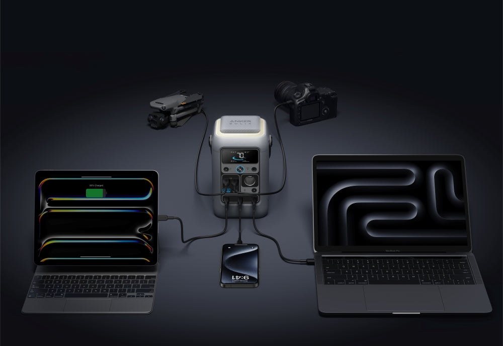 Przenośna stacja zasilania Anker Solix C300X DC 288Wh 300W