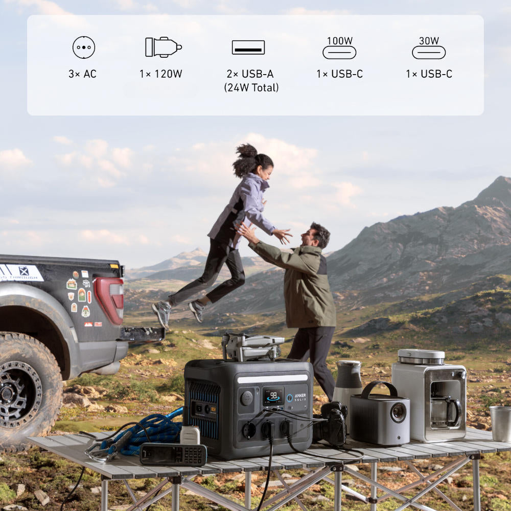Przenośna stacja zasilania Anker Solix C800X 768Wh 1200W